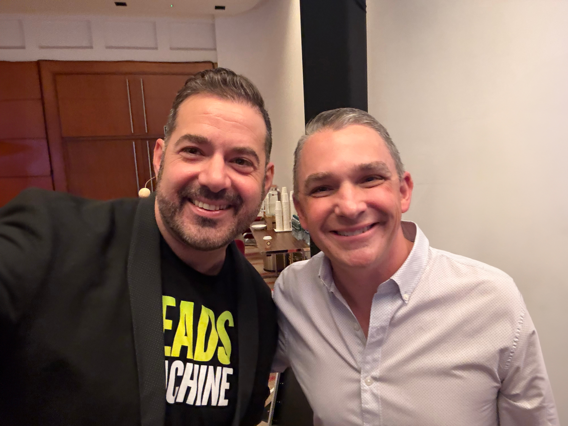 Francis Rodino with Ryan Deiss