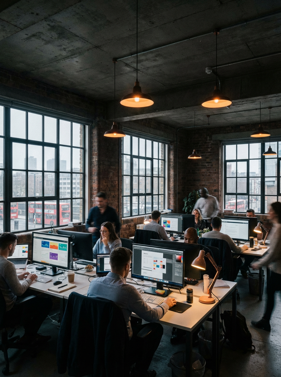 London digital agency office